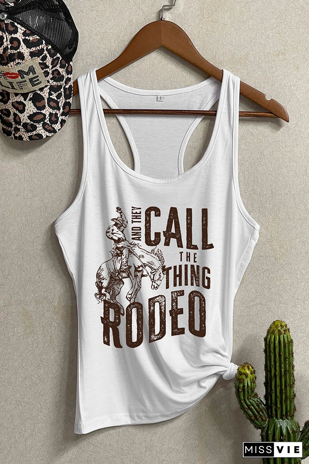 And they Call The Thing Rodeo Tank Top