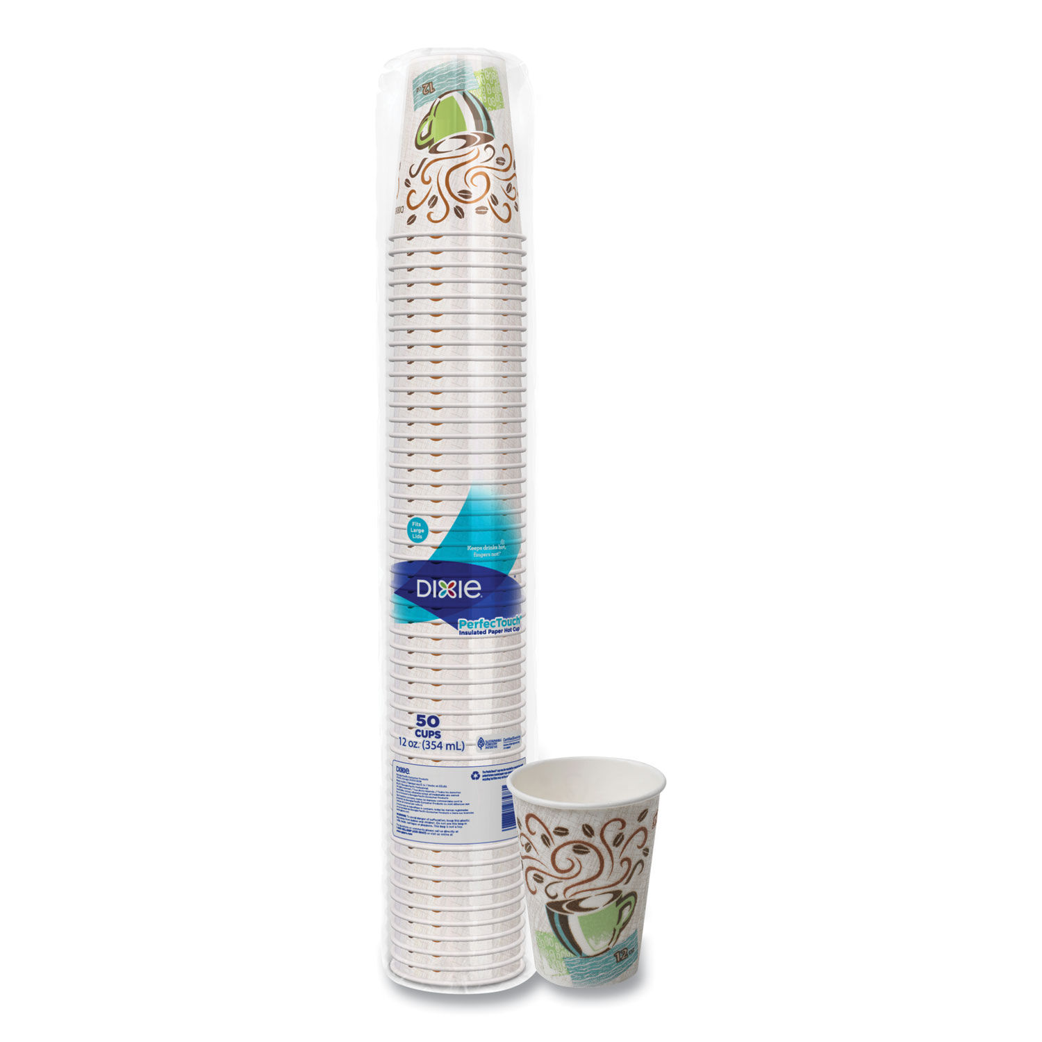 PerfecTouch Paper Hot Cups by Dixieandreg; DXE5342CDPK