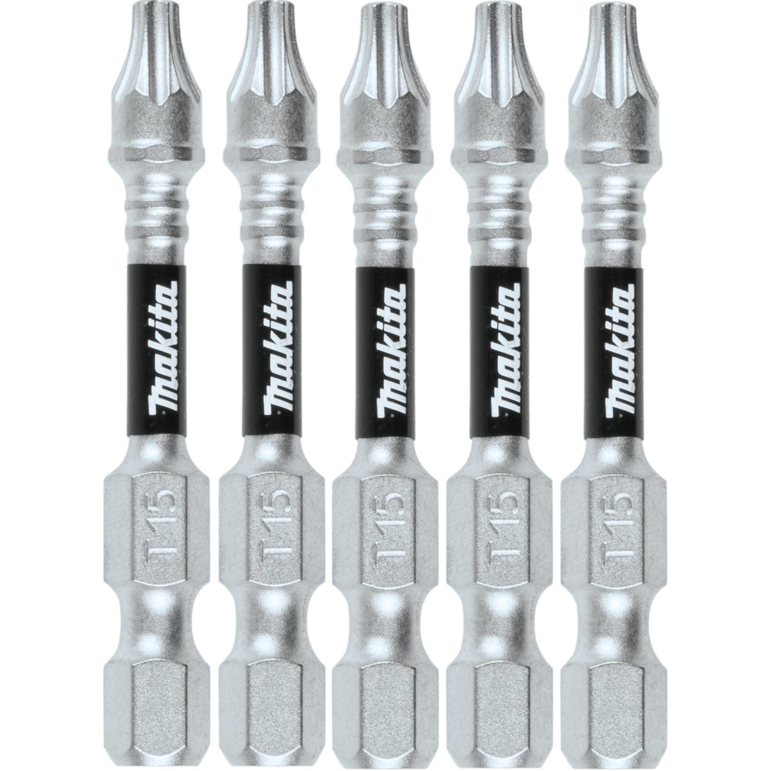 Makita Impact XPS Torx T15 X 2 in. L Power Bit Steel 5 pk