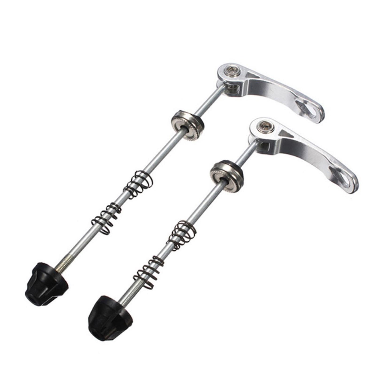 1pcs Front Quick Release Skewer，1pcs Rear Quick Release Skewer