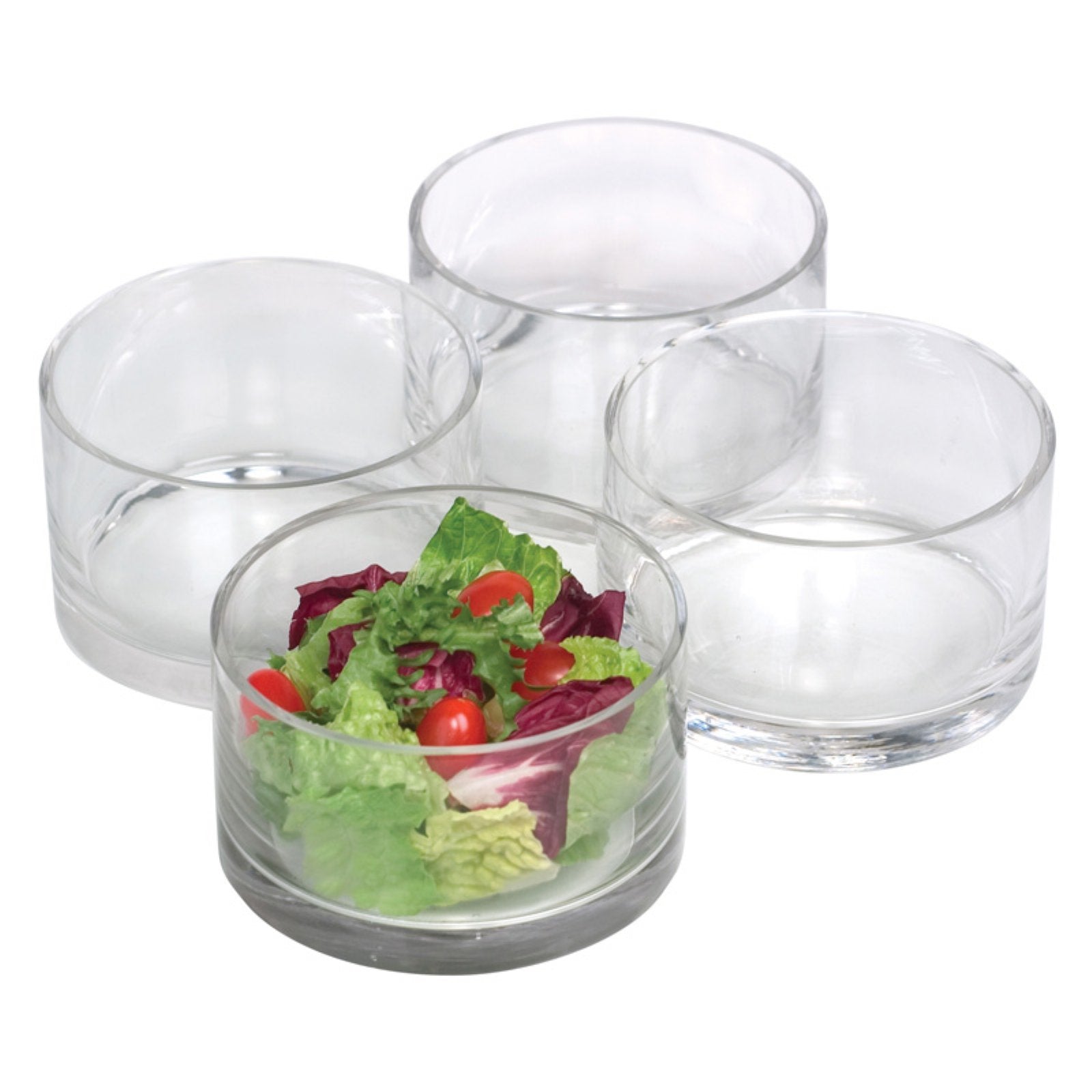 Artland Simplicity Cylinder Nappy Bowl - Set of 4