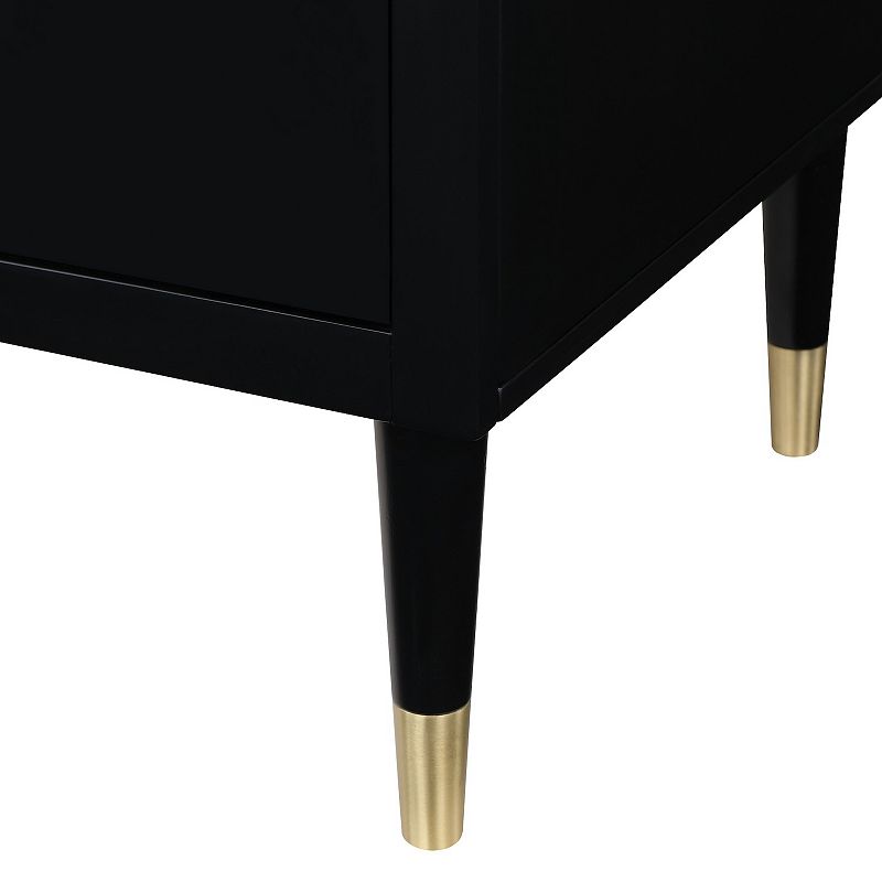 MANHATTAN COMFORT Stanton Modern 2-Drawer Nightstand Table