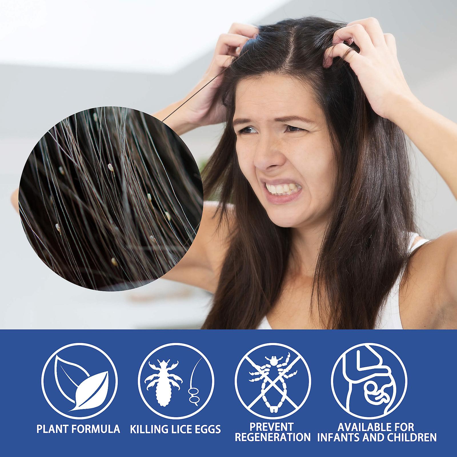 Head Lice Removal Spray Remove Lice Eggs Pubic Lice Sweep Hair And Remove Lice And Fleas