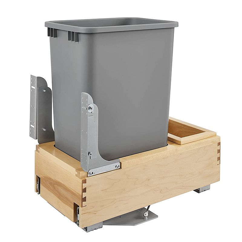 Rev-a-shelf Pull Out Trash Can 50 Qt W/soft-close Soft-open， 4wcbm-1550dm-1