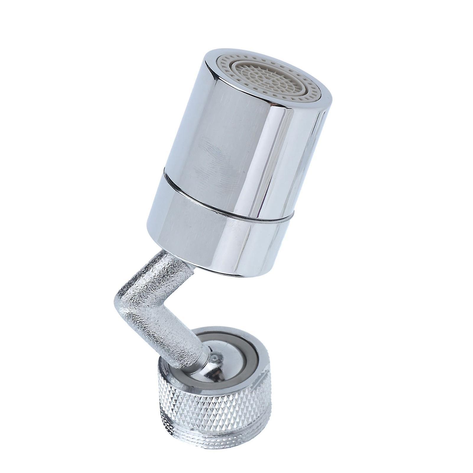 720° Rotatable Sink Faucet Aerator Sprayer Head with 2 Water Outlet Modes 4 Layers Net FilterM24 Male Thread