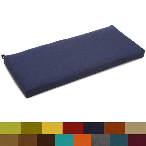 40-inch All-weather Indoor/Outdoor Bench Cushion