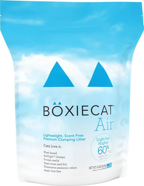 Boxiecat Air Lightweight Unscented Premium Clumping Cat Litter