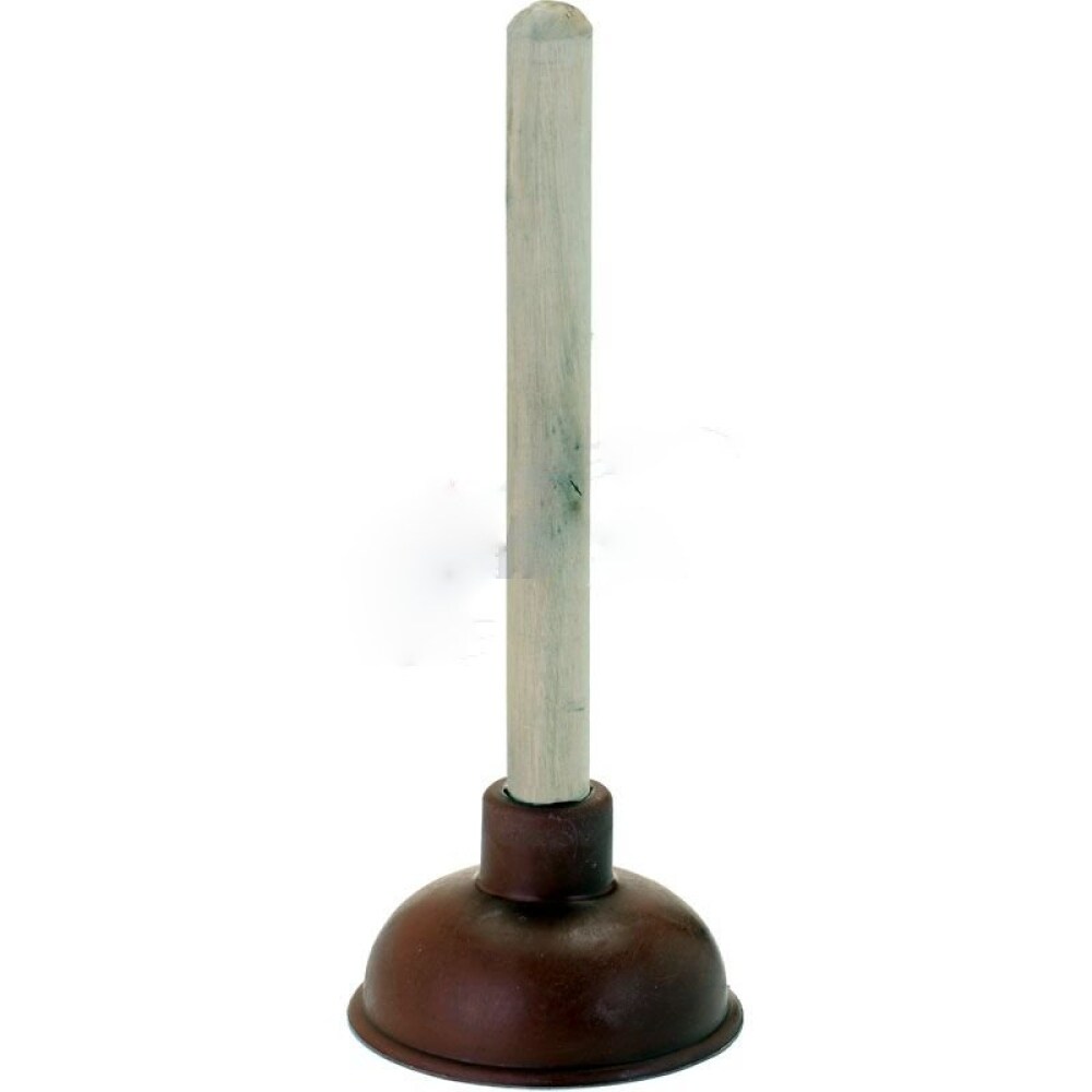 9 in.Brown Rubber Plunger American Imaginations