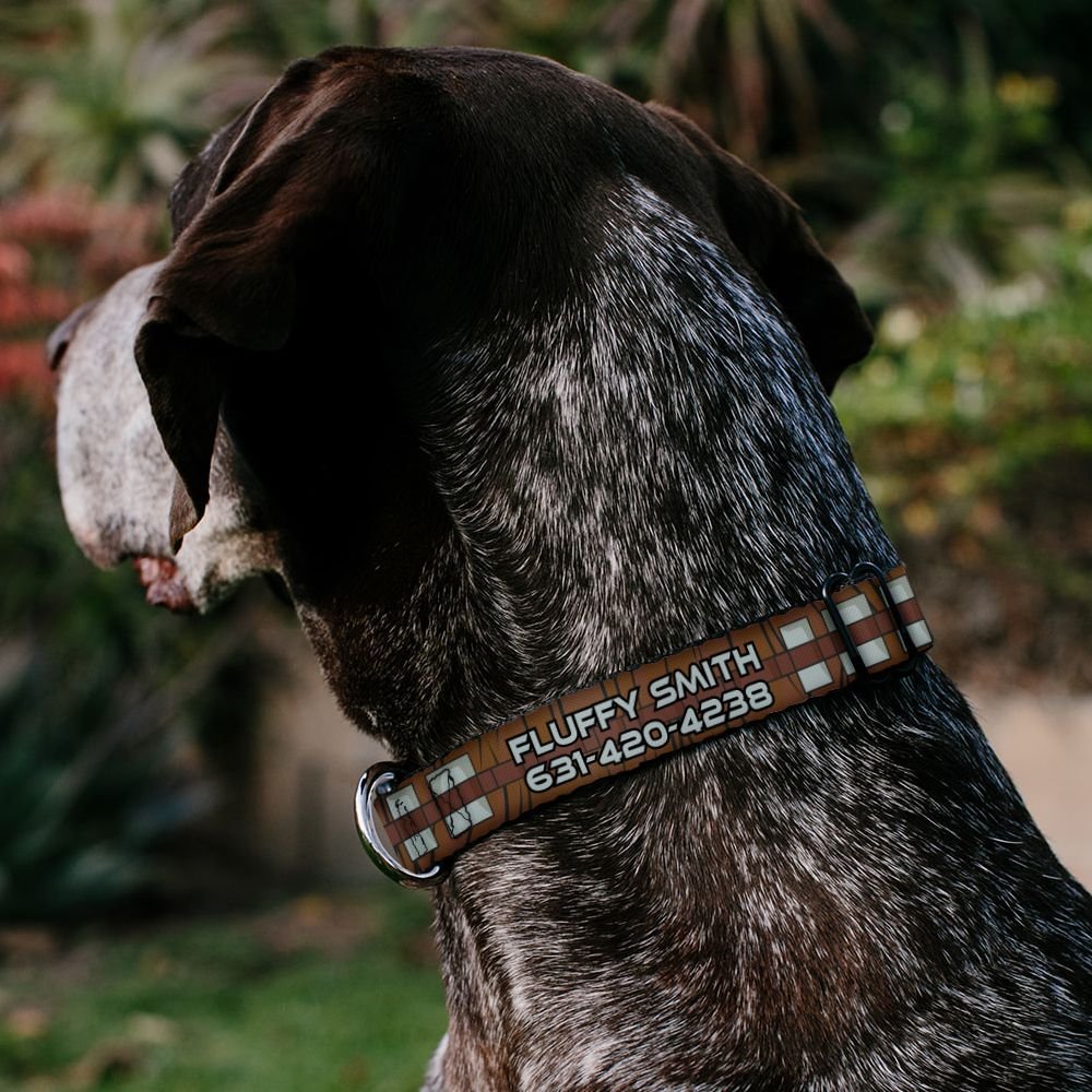 Buckle-Down Star Wars Chewbacca Polyester Personalized Dog Collar