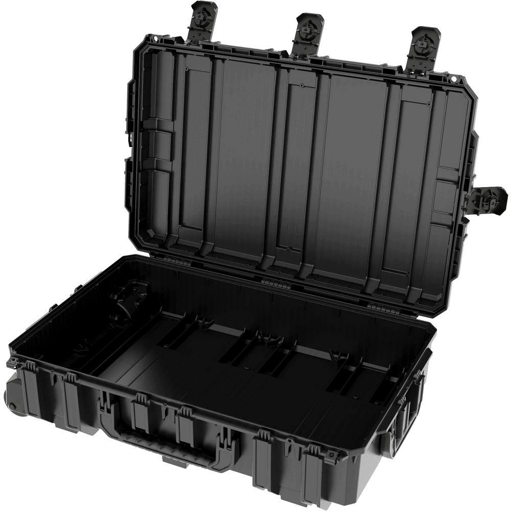 Seahorse 31.86 in. x 21.1 in. x 9.1 in. Large Rolling Watertight Tool Case 1231BK