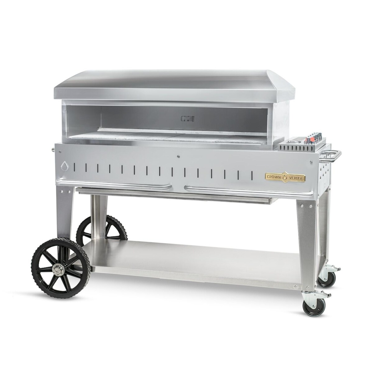 Crown Verity 48-Inch Mobile Natural Gas Pizza Oven