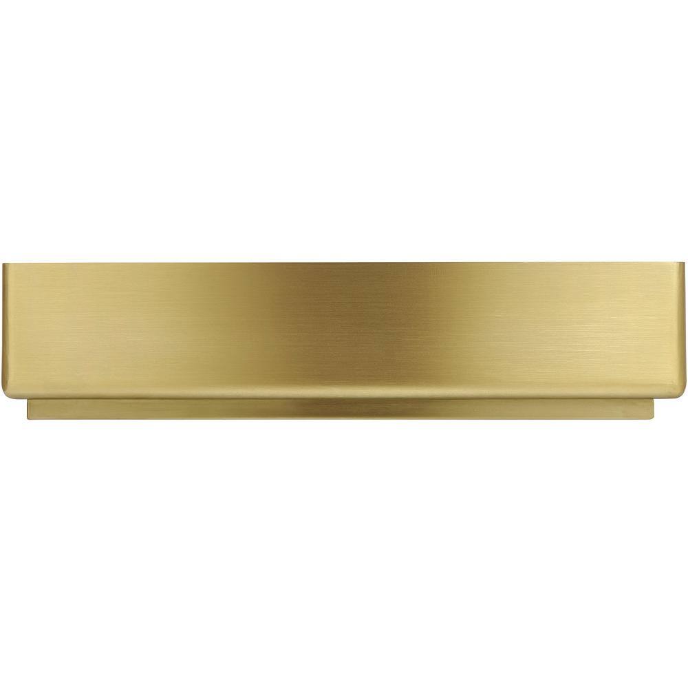 AKDY Gold Stainless Steel Rectangular Bathroom Vessel Sink with Pop-Up Drain BS003-3-SD