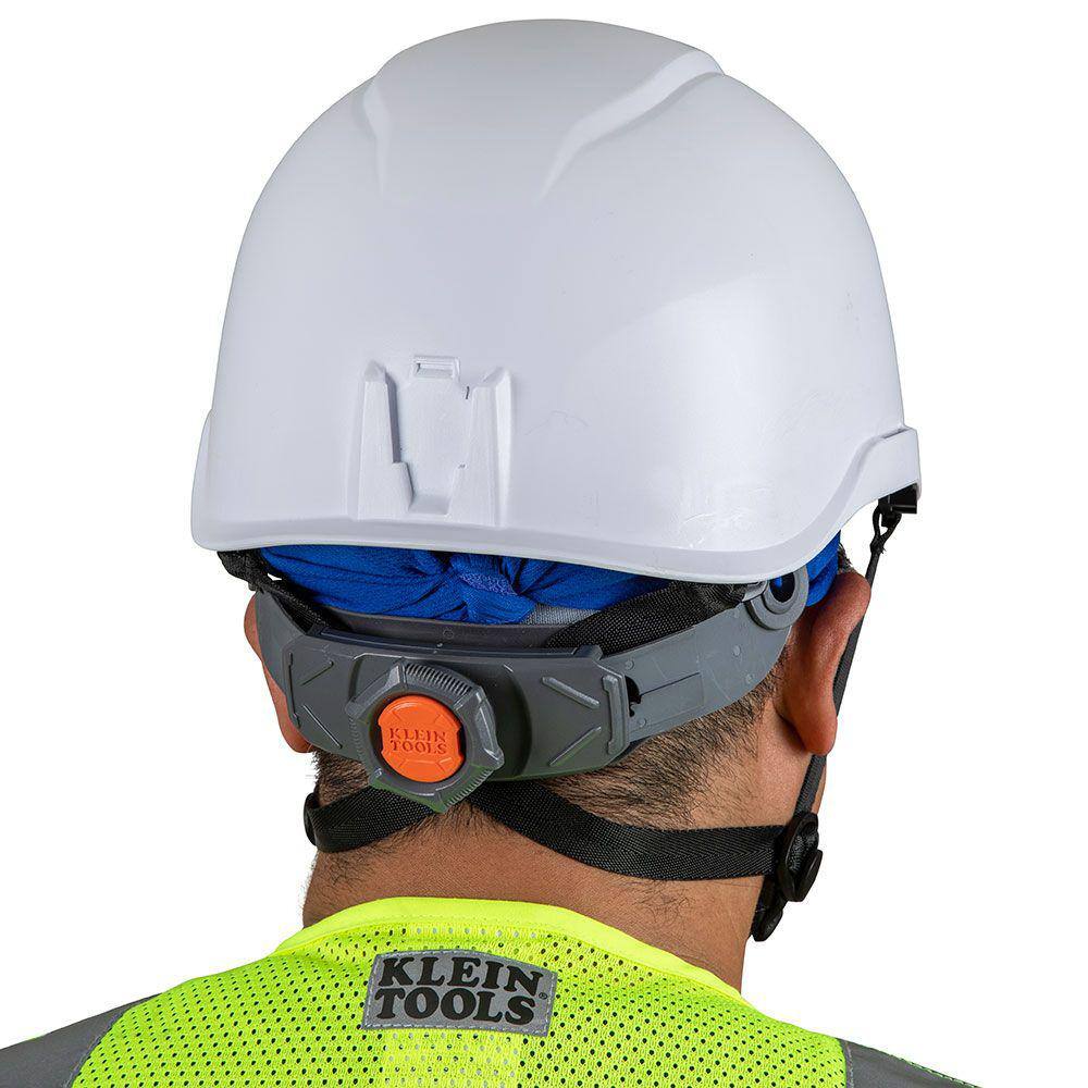 Klein Tools Safety Helmet Non-Vented-Class E White 60145