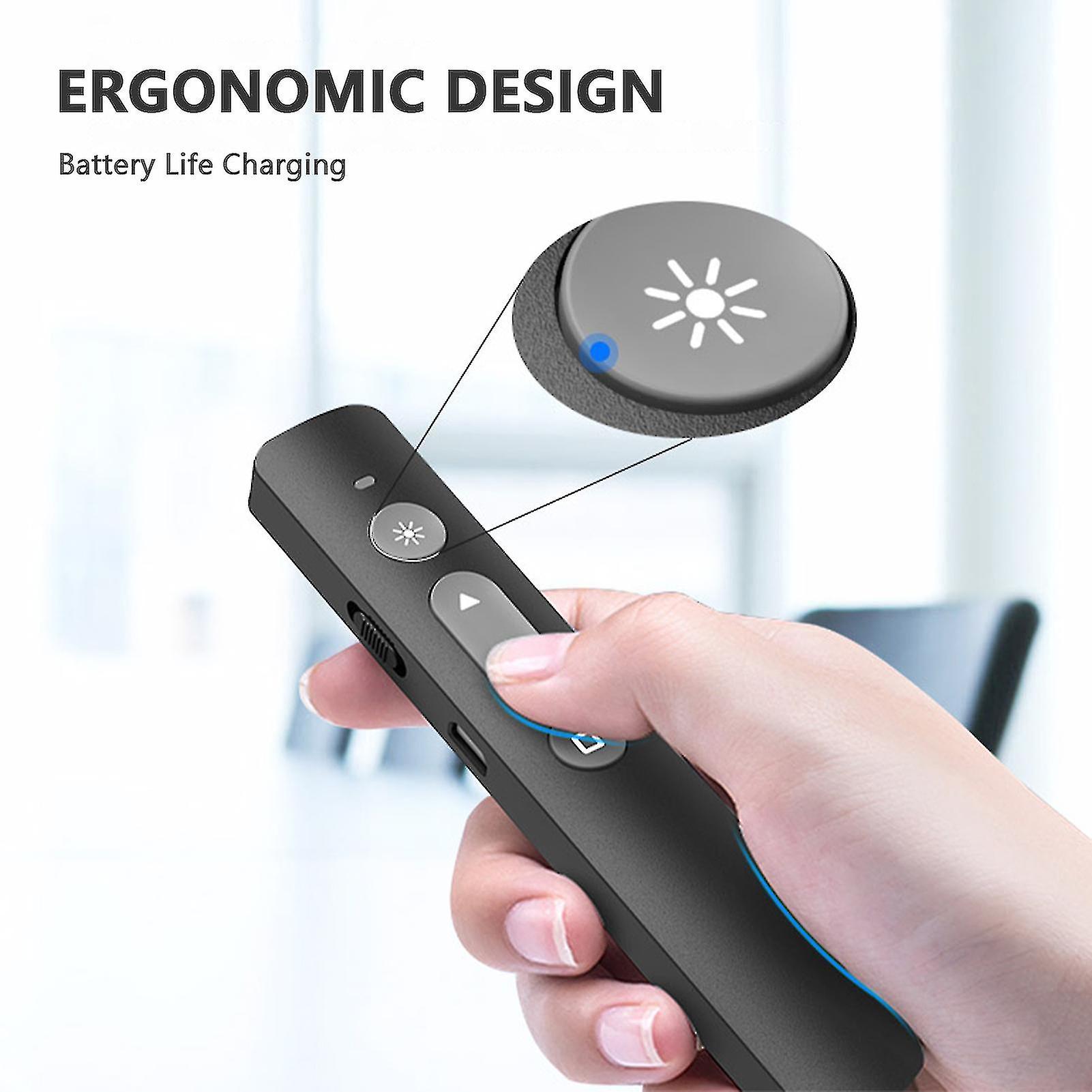 Wireless Remote Control Presenter Page-turning Pen Usb Presentation Clicker For Powerpoint Presentation Projector Flip Pen