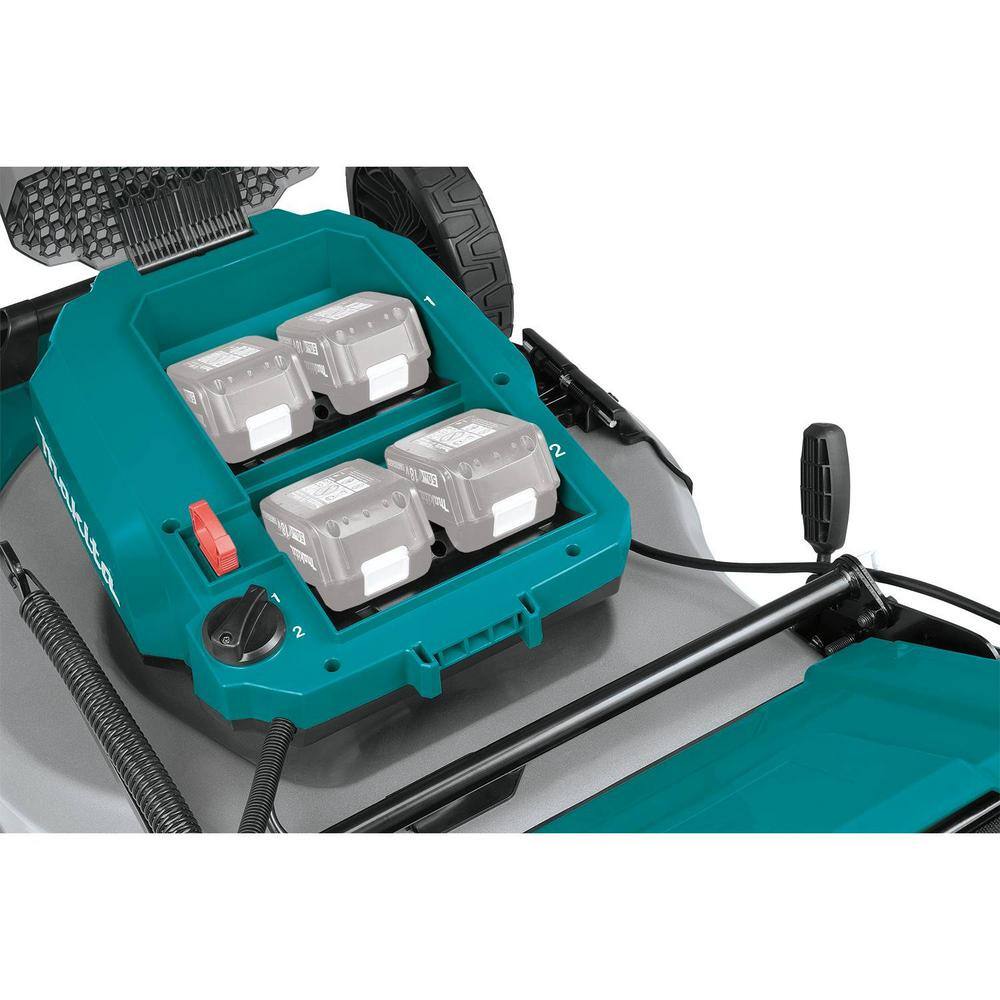 Makita 21 in. 18-Volt X2 (36-Volt) LXT Lithium-Ion Cordless Walk Behind Push Lawn Mower Tool-Only XML07Z