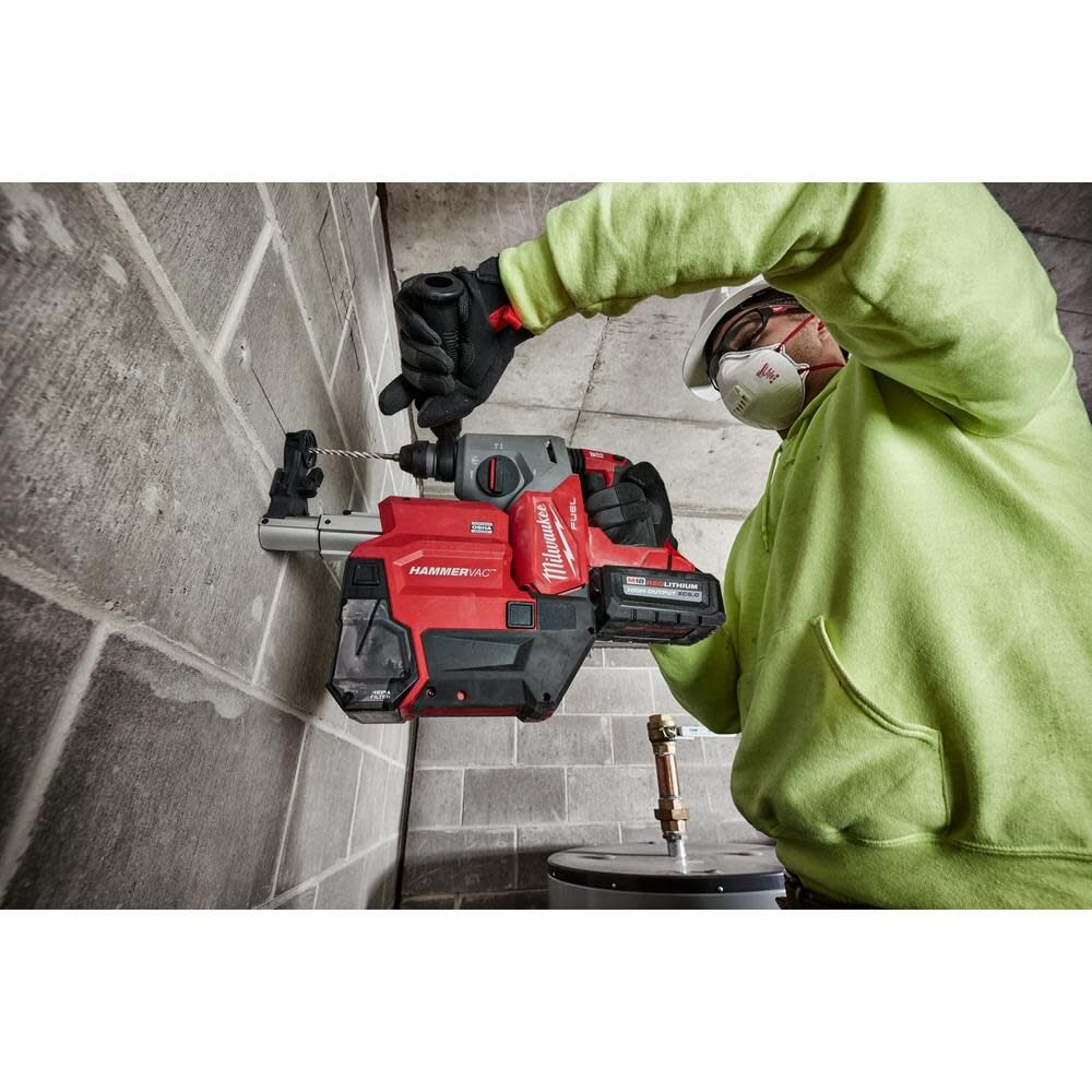 Milwaukee M18 FUEL HAMMERVAC 1" Dedicated Dust Extractor 2912-DE from Milwaukee