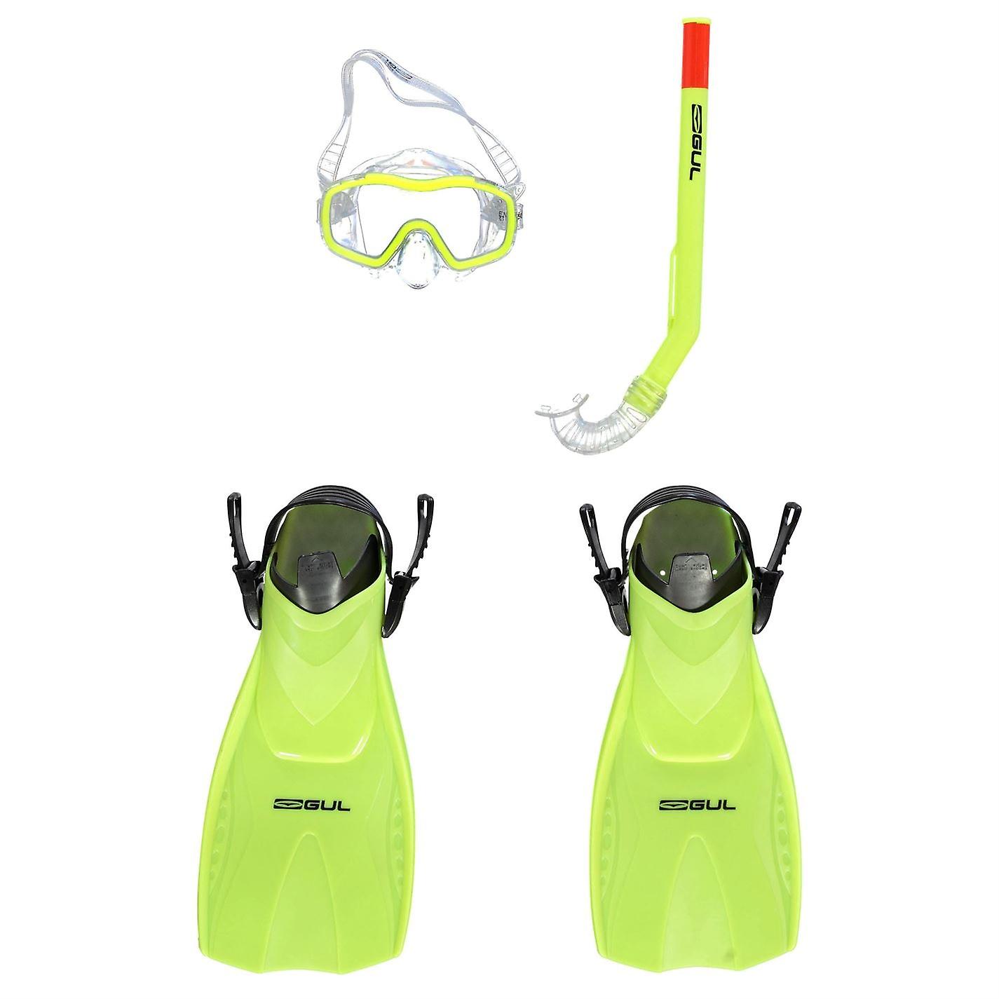 Gul Unisex Mask Snorkel and Fin Set Childrens