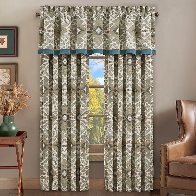 Five Queens Court Plainview Spa Window Straight Valance