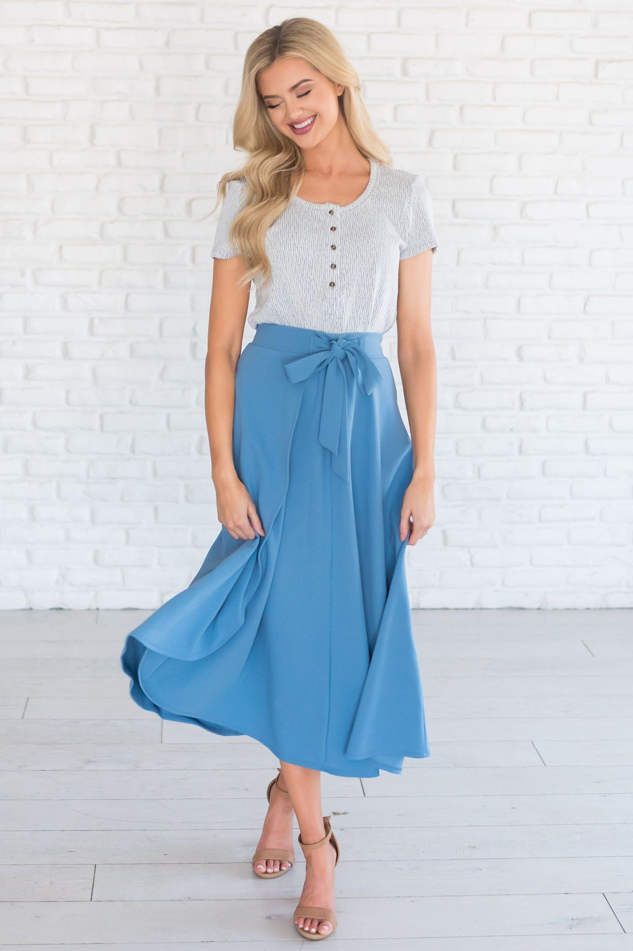 Stand By Our Love Modest Circle Skirt