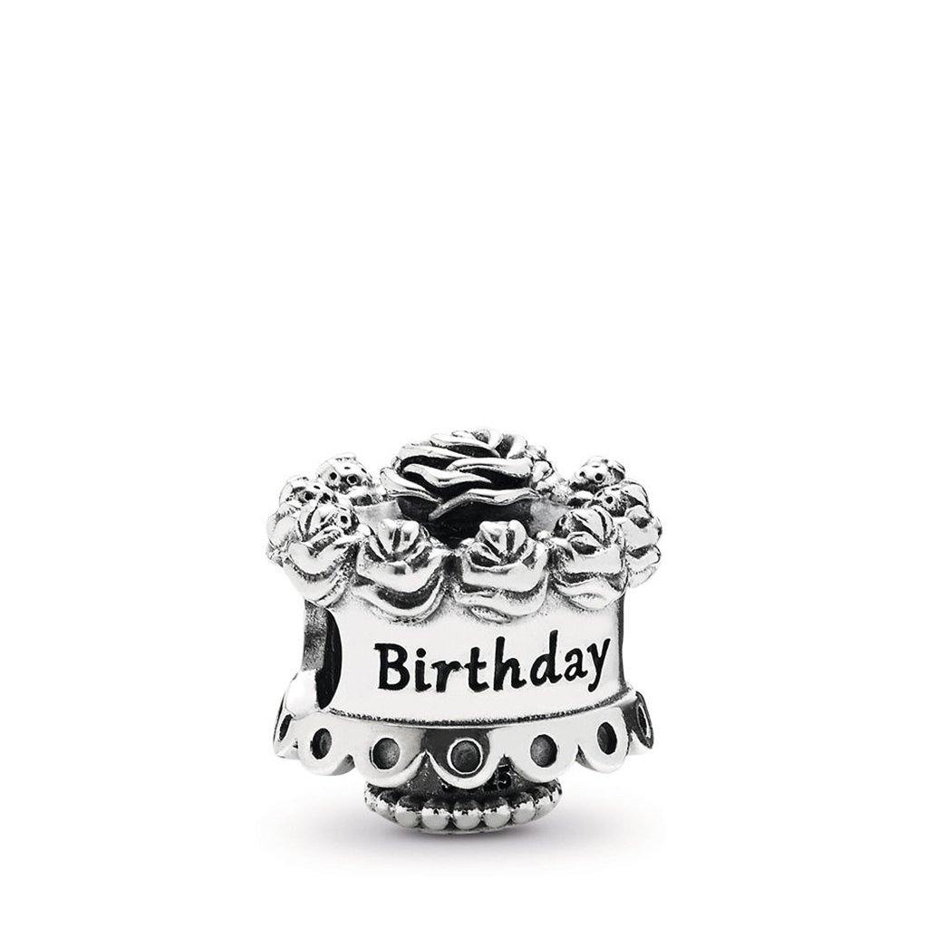 PANDORA  MOMENTS Happy Birthday Charm