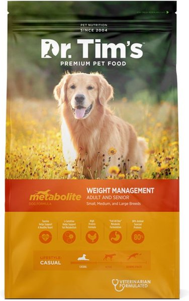 Dr. Tim's Weight Management Metabolite Formula Dry Dog Food