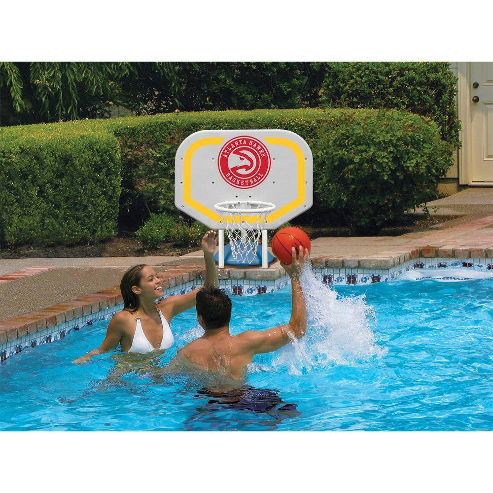 Poolmaster Atlanta Hawks NBA Pro Rebounder Swimming Pool Basketball Game 72932