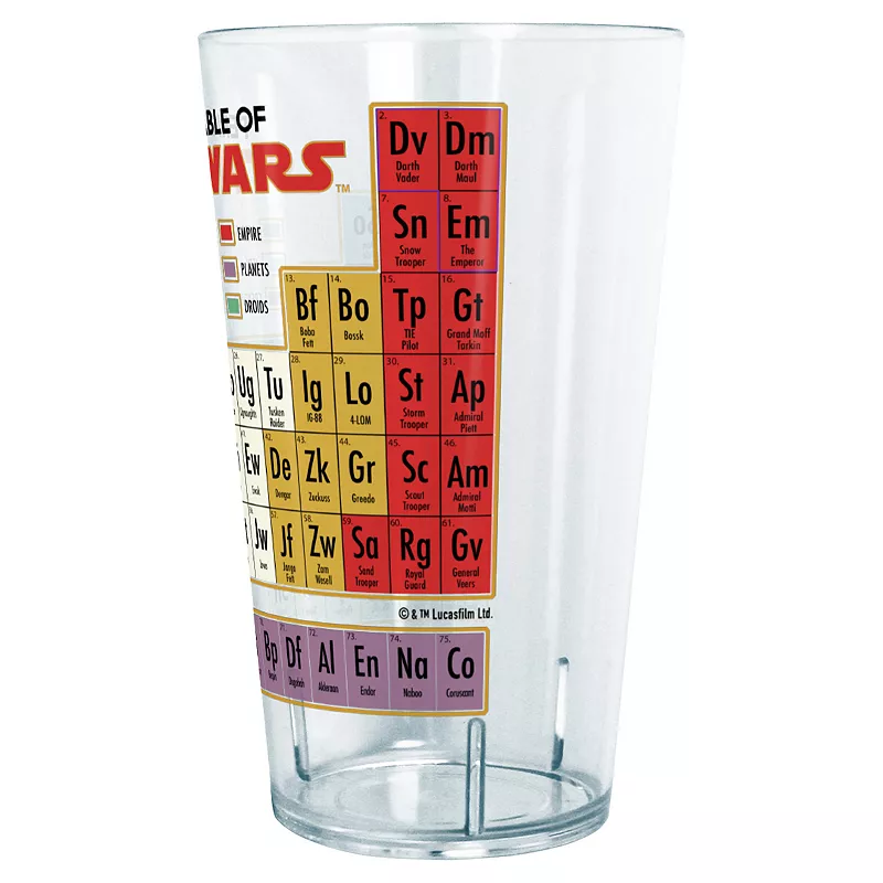 Star Wars Periodically 24-oz. Tritan Glass