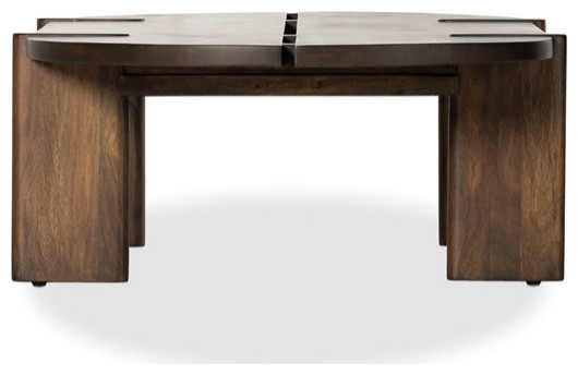 Adino Coffee Table Solid Mango   Modern   Coffee And Accent Tables   by Virgil Stanis Design  Houzz