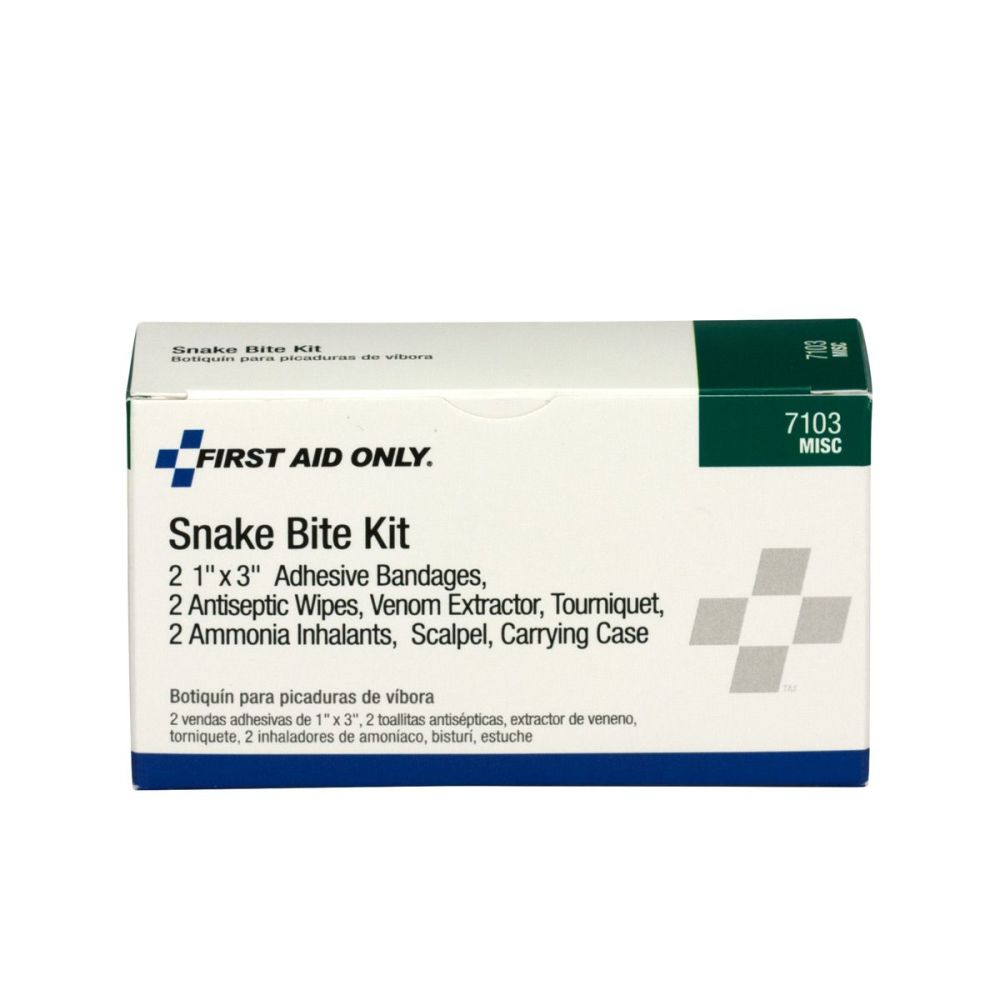 First Aid Only Snake Bite First Aid Kit 10pc