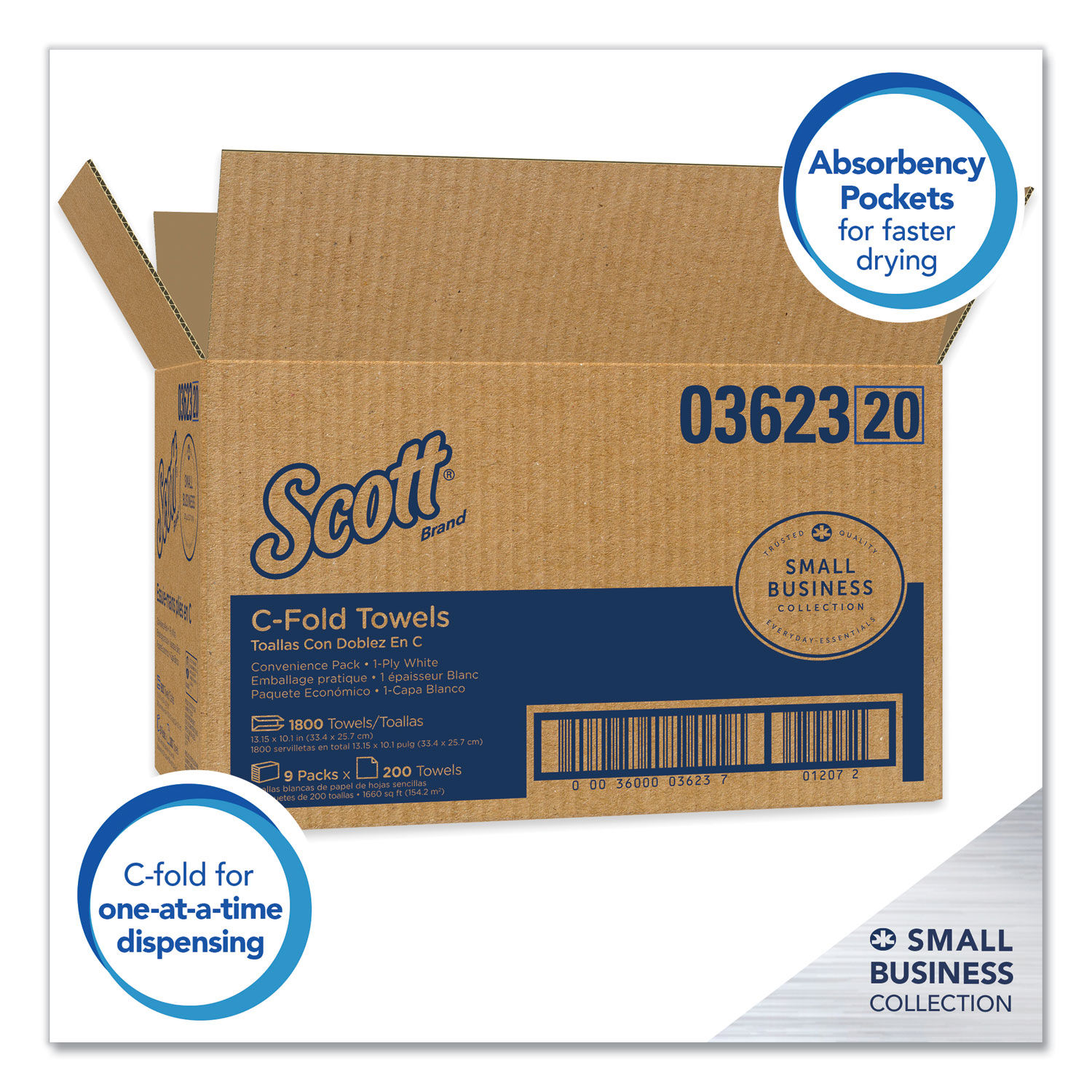 Essential C-Fold Towels for Business by Scottandreg; KCC03623