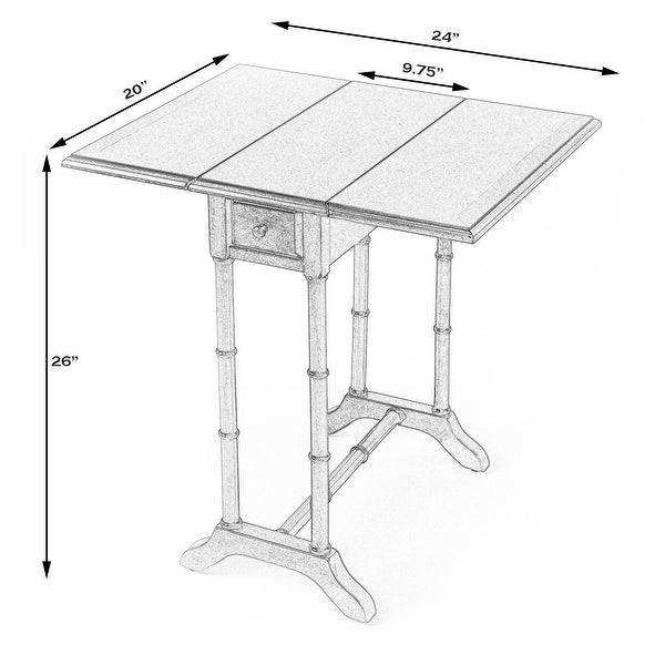 Darrow Drop-Leaf Accent Table