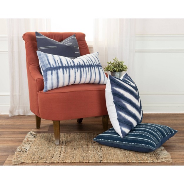 Striped Design Throw Pillow Cover Rizzy Home