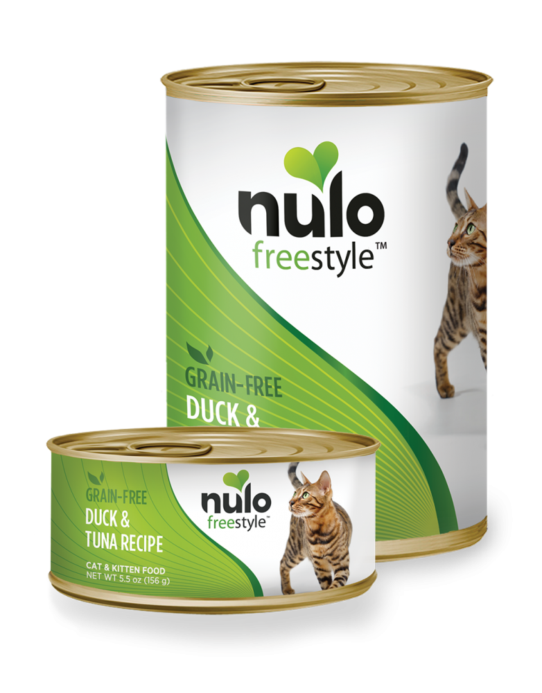 FreeStyle Grain Free Duck and Tuna Recipe Canned Kitten and Cat Food;