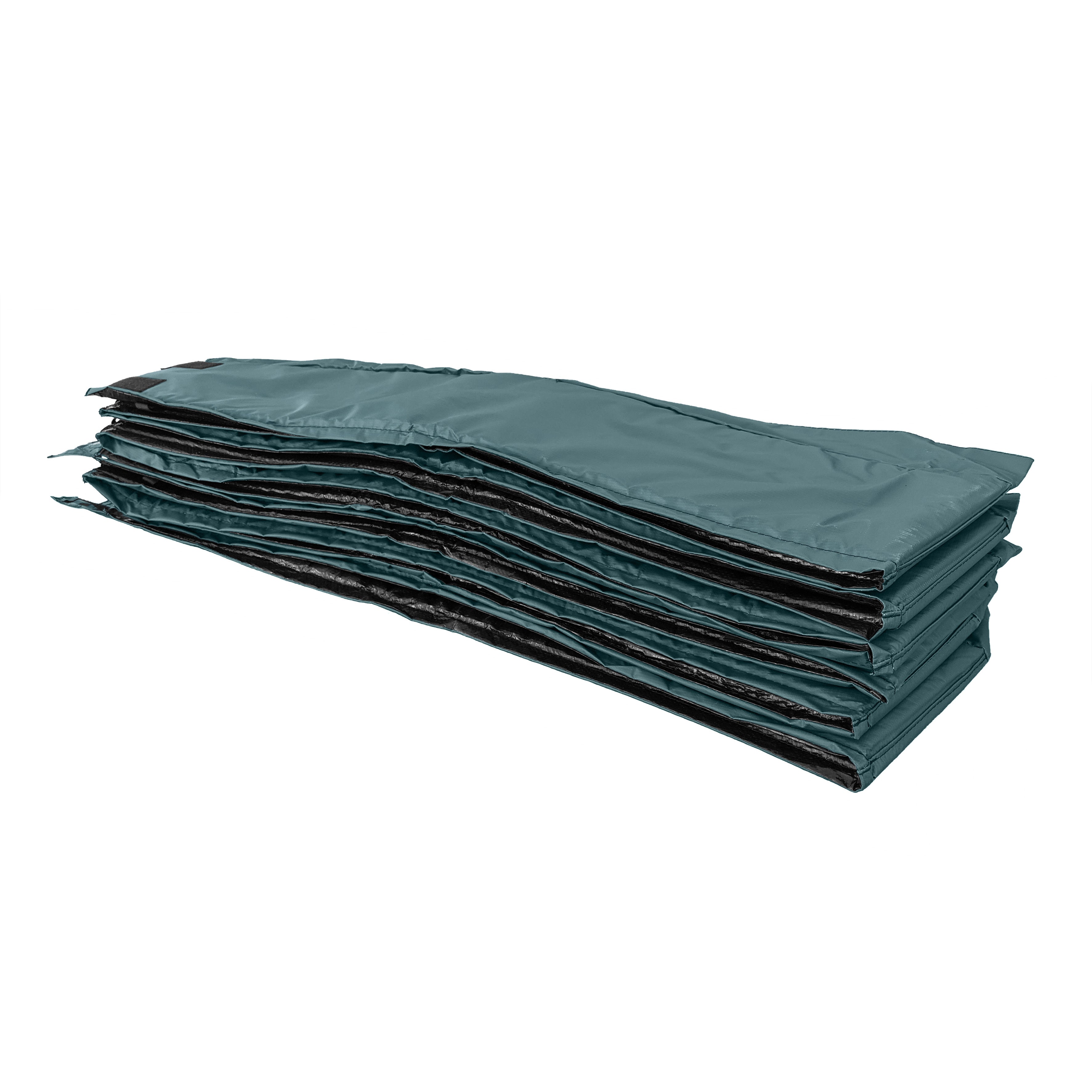 TrampolinePro 15ft Round Trampoline Green Safety Pad