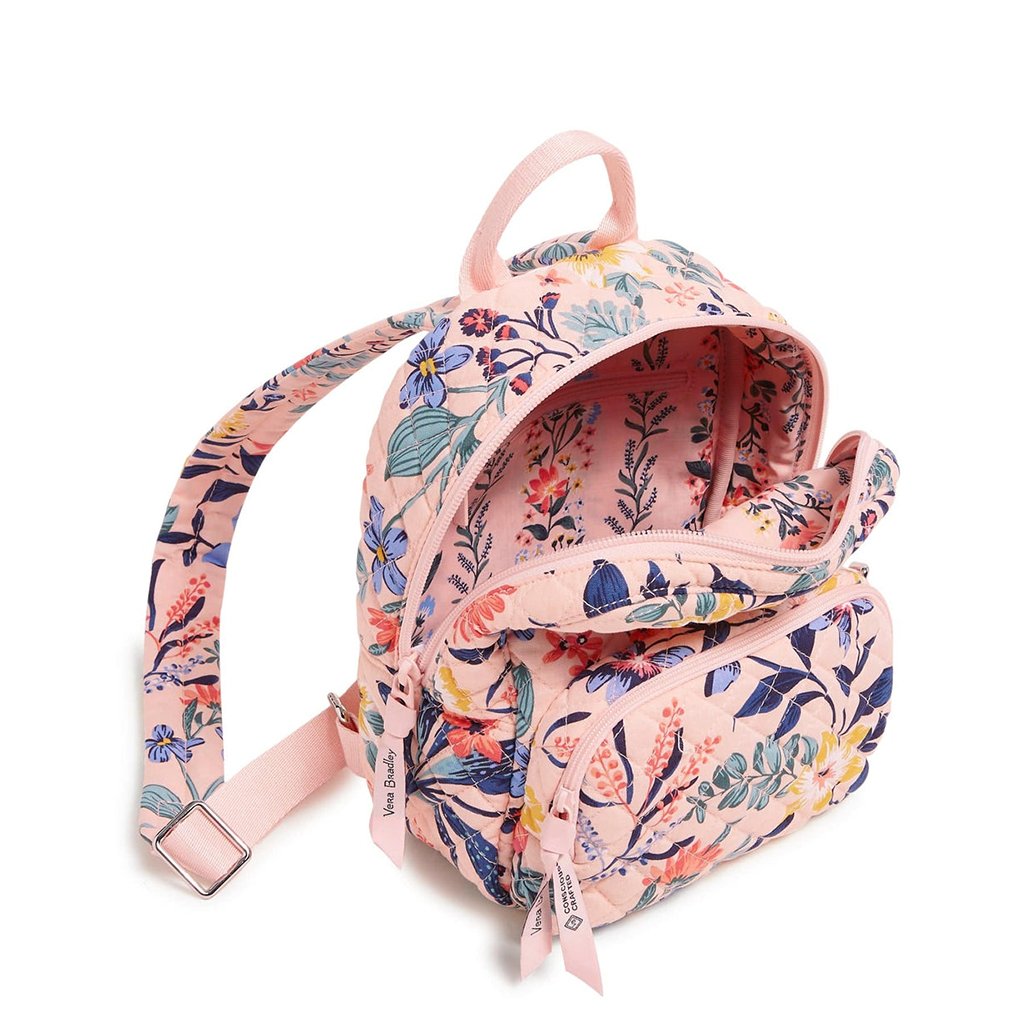 Vera Bradley  Mini Backpack in Paradise Coral