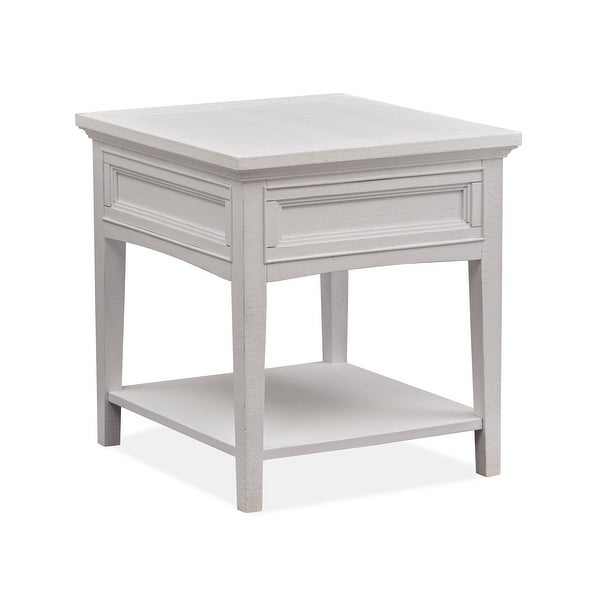 Magnussen T4400 Heron Cove Rectangular End Table - 20x26x24