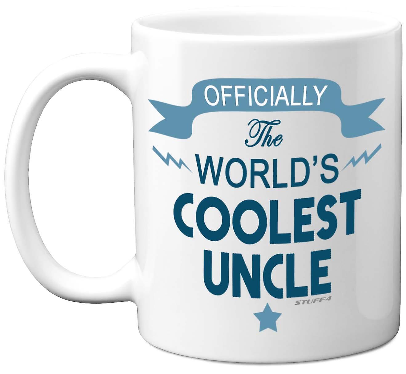 World's Coolest Uncle Mug Best Gifts Birthday Christmas Fathers Day Niece Nephew 11oz Premium Cup