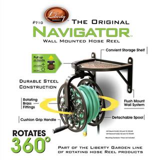 LIBERTY GARDEN Navigator Rotating Hose Reel 710