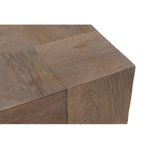 Caden Modern Solid Wood Side Table