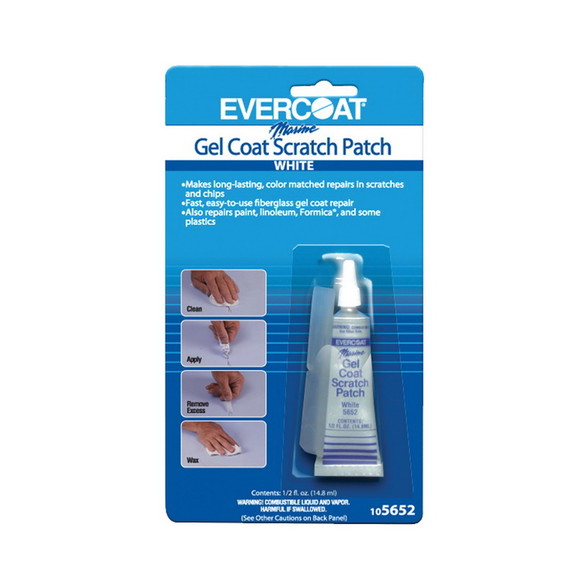 Evercoat 105652 Gel Coat Scratch Patch   1 oz  Whi...