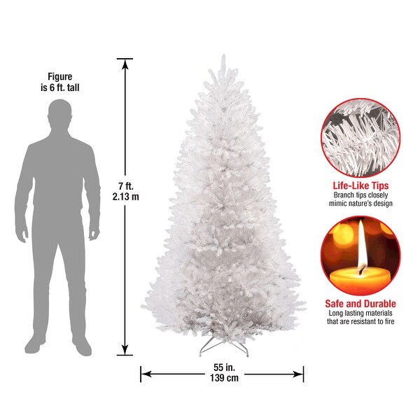 National Tree Company 7 ft. Dunhill® White Fir Tree