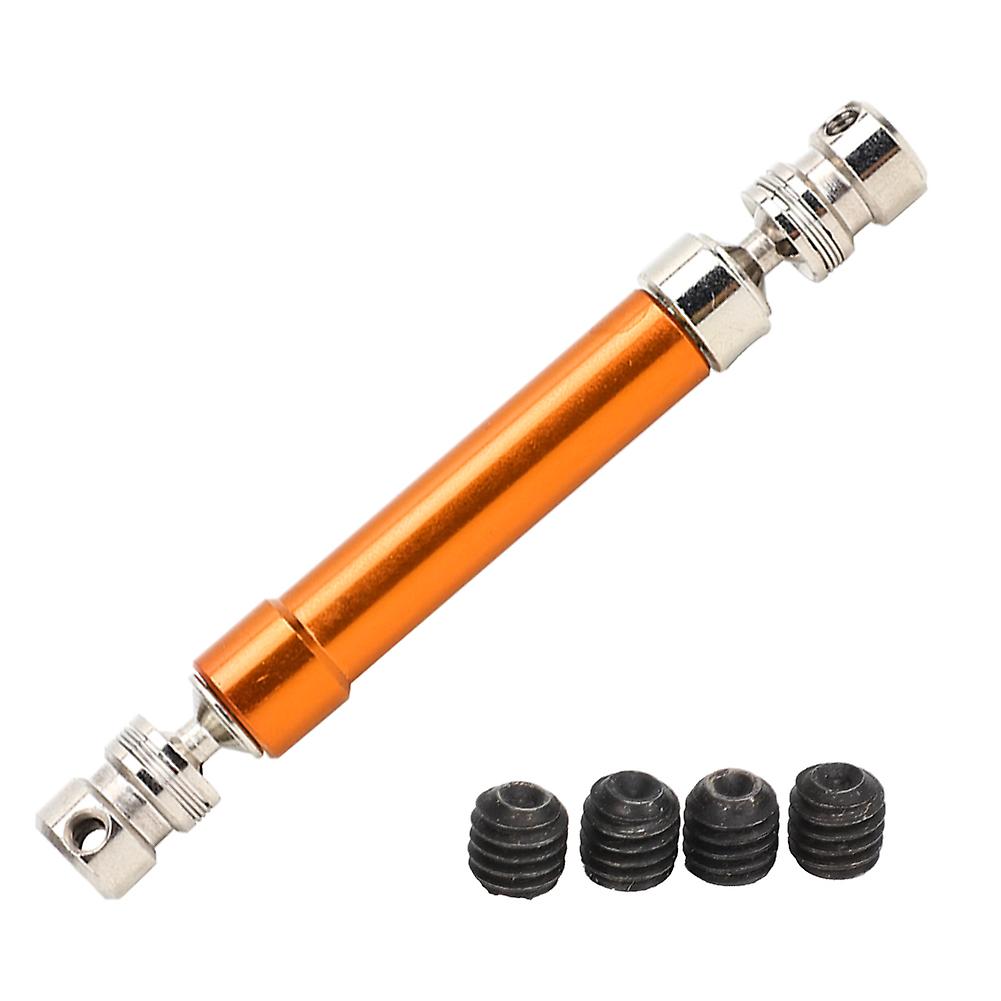 100mm Aluminium Alloy Adjustable Hex Drive Shaft Accessory For 1/10 Crawler Rc Carorange