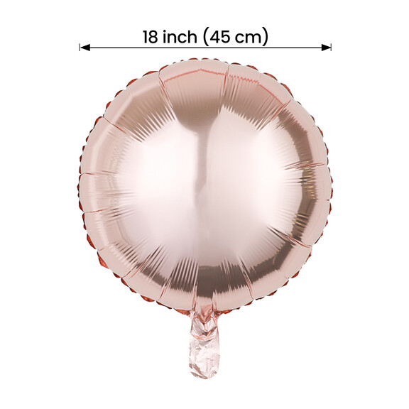 Aspire 12 Pcs 18 Inch Round Shaped Foil Balloons  ...
