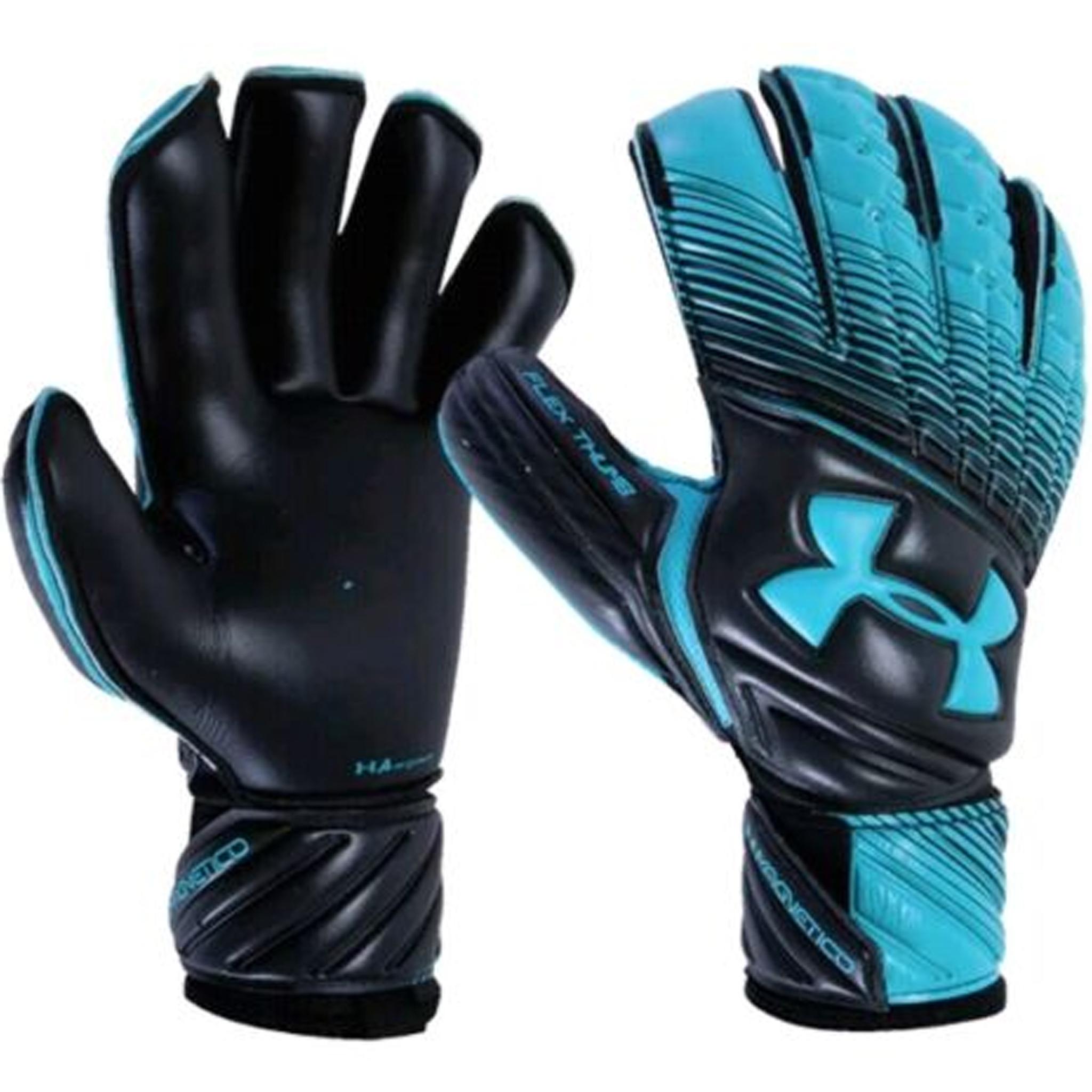 Under Armour Magnetico Black/Blue Mens Goalkeeper Gloves 1305519 594