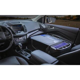 AutoExec Efficiency GripMaster Car Desk Blue Steel Flames AEGrip-02-BSF