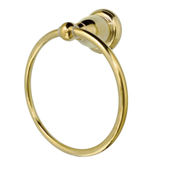 Elements of Design EBA1754PB Towel Ring  Polished ...