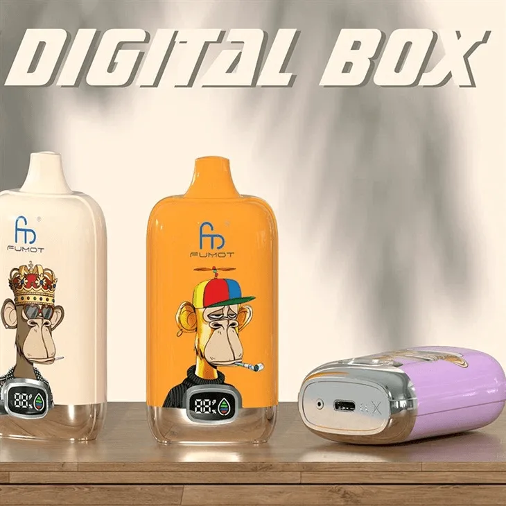 Fumot Tornado Digital Box 12000 Puffs - Cola Ice