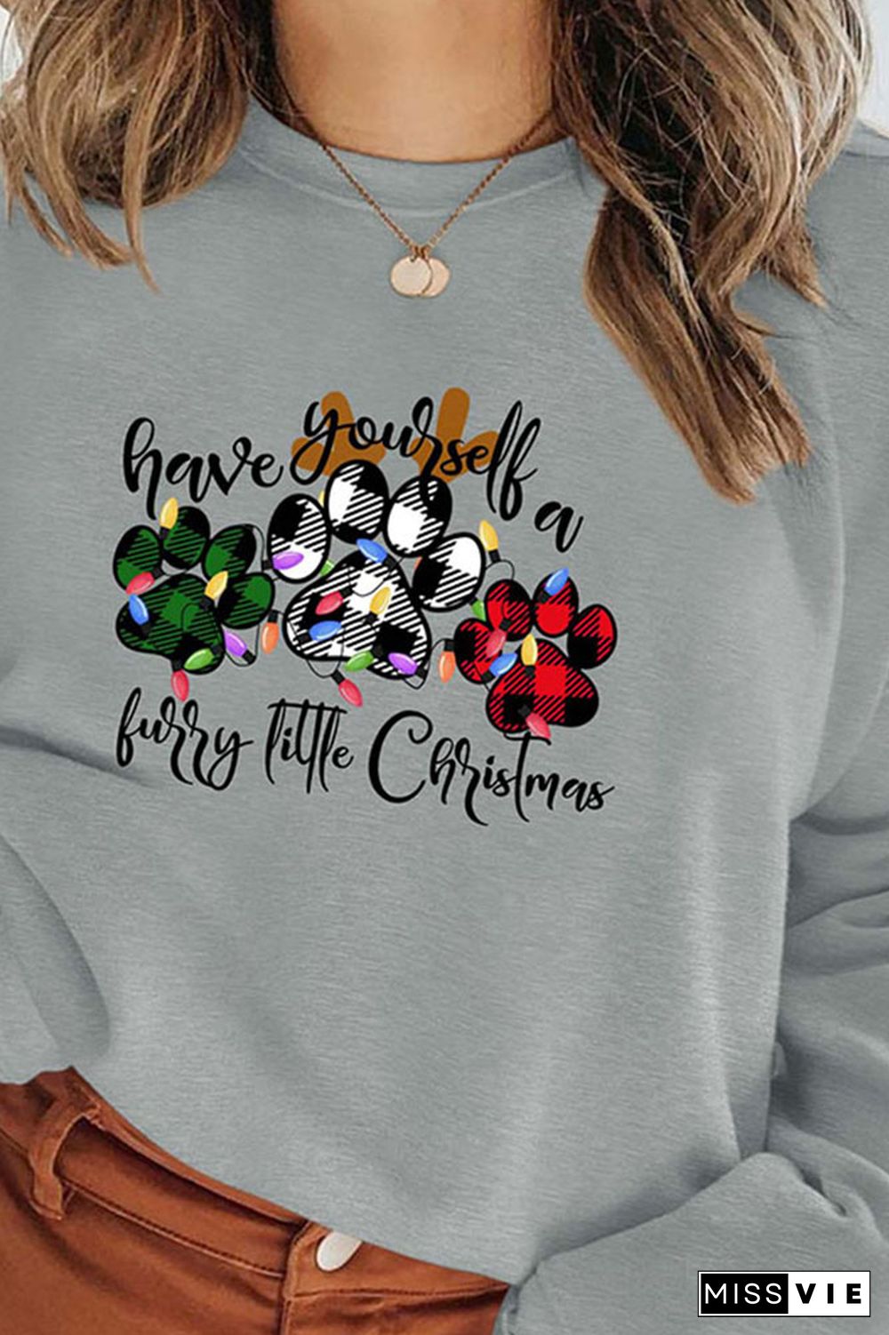 Have Yourself A Merry Little Christmas Classic Crew Sweatshirt Wholesale