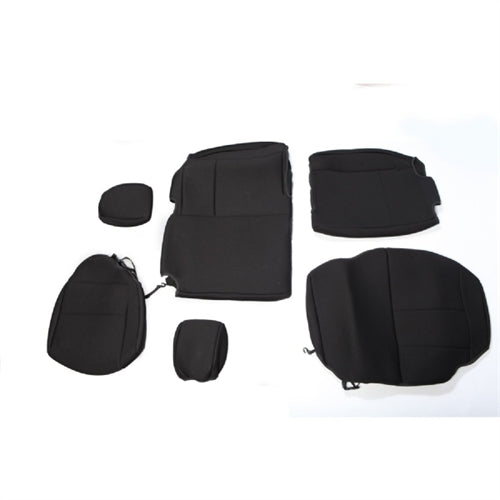 Rugged Ridge 13264.01 Black Custom Neoprene Rear Seat Cover