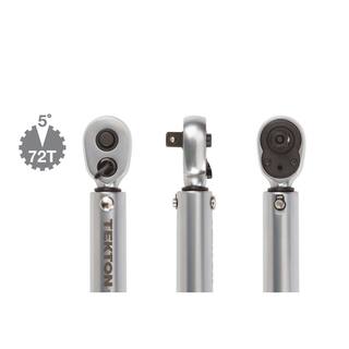 TEKTON 14 in. Drive Dual-Direction Click Torque Wrench (10-150 in.lb.) TRQ21101